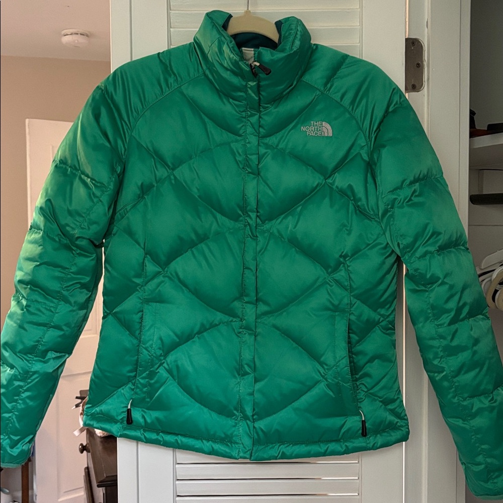 The North Face Vibrant Green Quilted Jacket